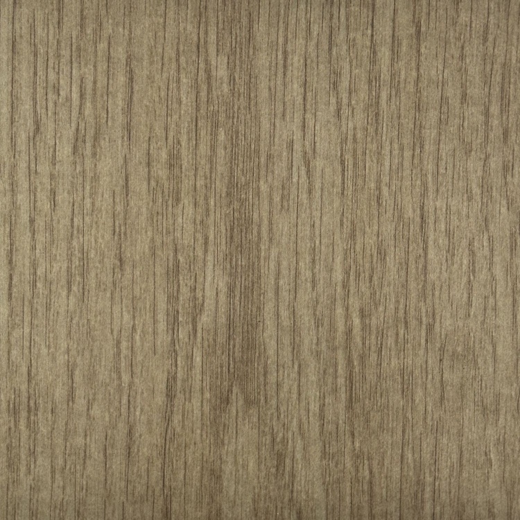 Close-up of a Brown Wood Veneer Texture with Vertical Grain