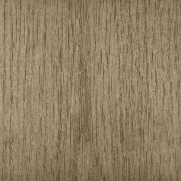 Close-up of a Brown Wood Veneer Texture with Vertical Grain