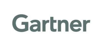 Gartner Company Logo in Gray Typeface