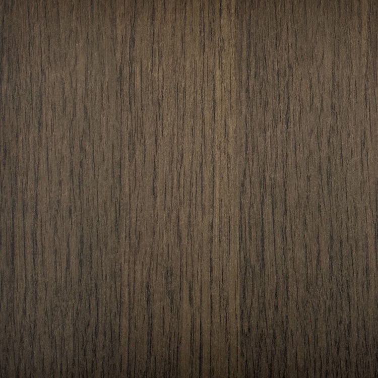 Close-Up of Dark Wood Texture with Vertical Grain