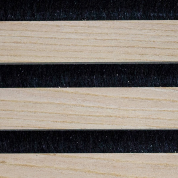 Light Oak with True Black Backer