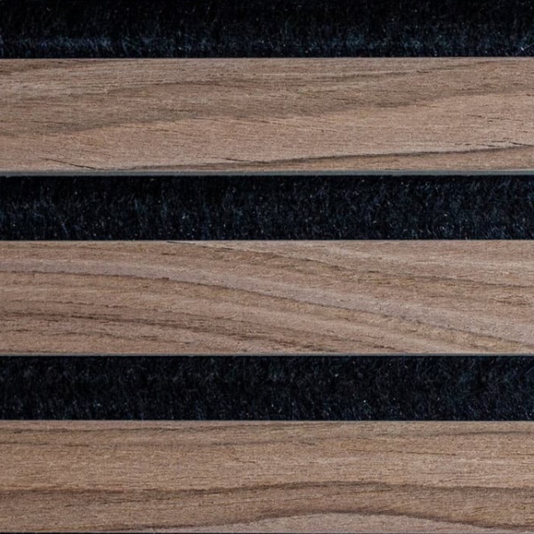 Medium Walnut with True Black Backer