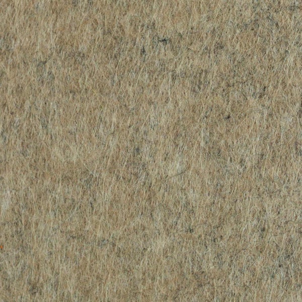 Close-up of Brown Felt Material Showing Textured Surface