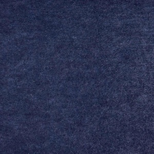 Close-Up Image of Dark Blue Felt Fabric Texture