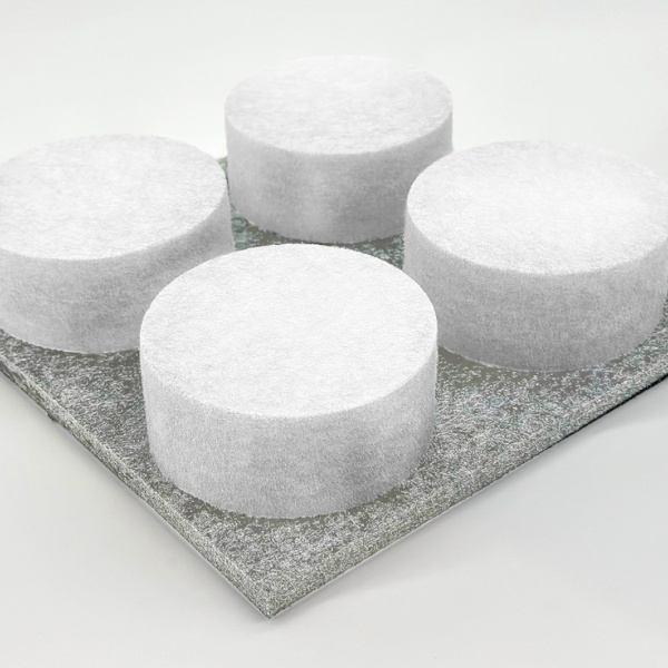Round - White on Light Gray