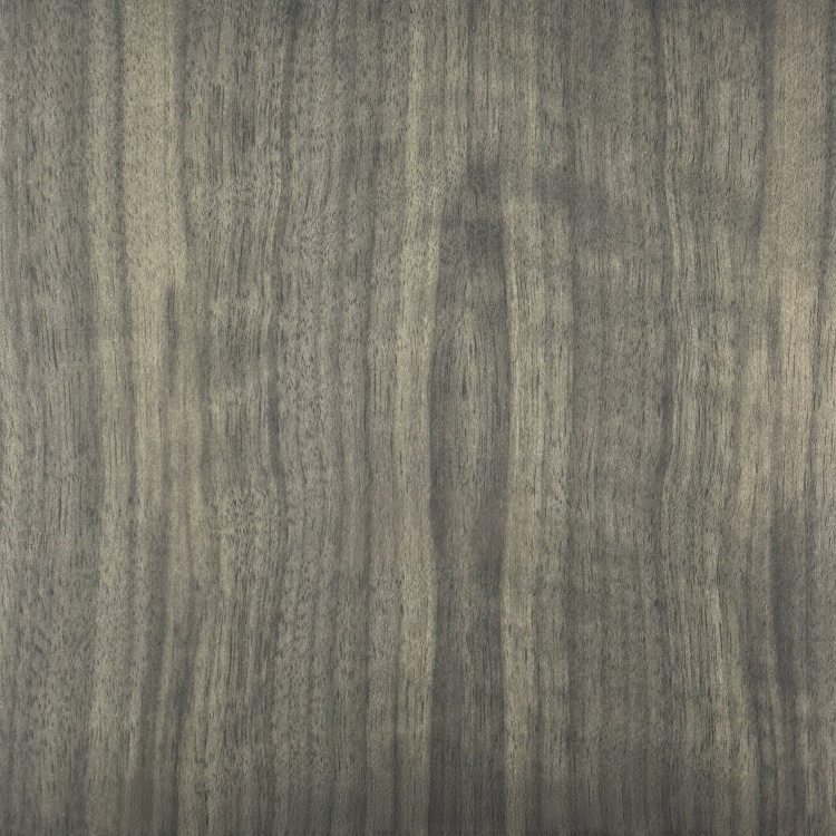 Close-Up of a Gray Wood Grain Texture with Vertical Lines