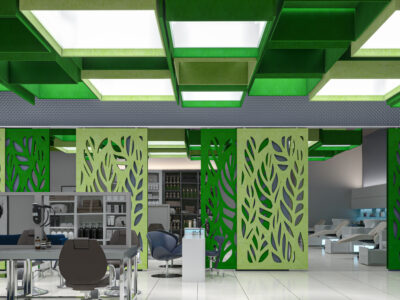 Sliding Acoustic Panel